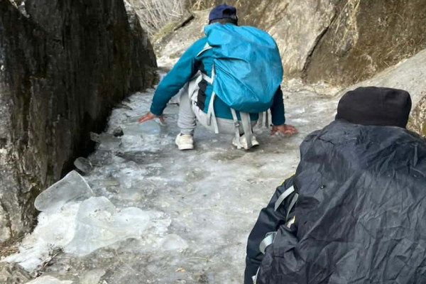 हिउँले छेक्यो निर्वाचनको बाटो